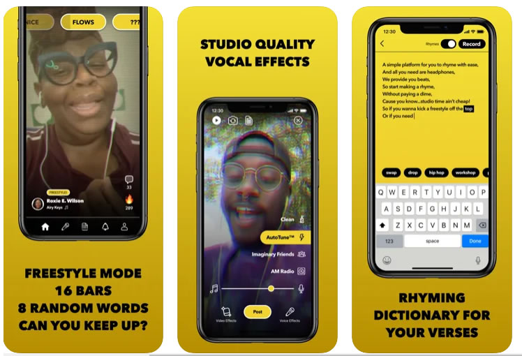 Facebook launches BARS App - create and share your raps using professionally created beats