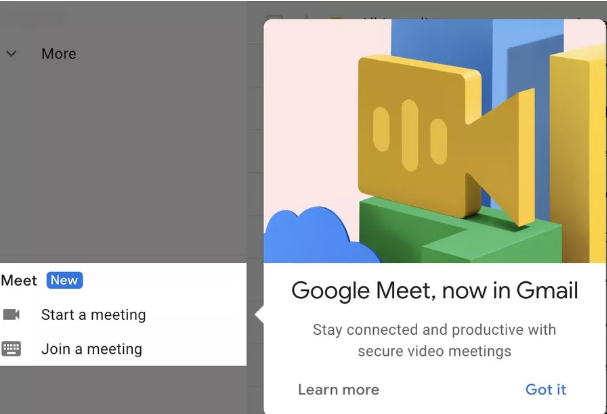 Google Meet, Now in Gmail