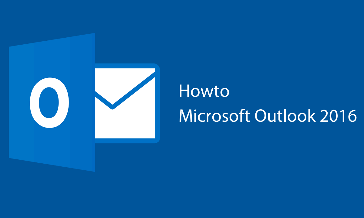 Howto configure Microsoft Outlook 2016